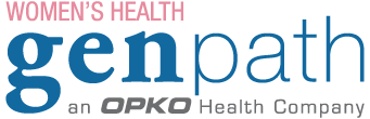 GenPath logo in conjunction with women's health